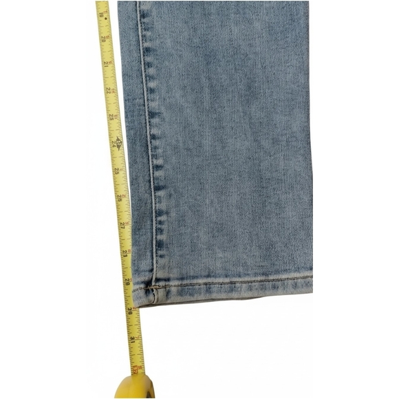 Denver Hayes Light Blue Hi Rise Barley Boot Jeans - Picture 4 of 6